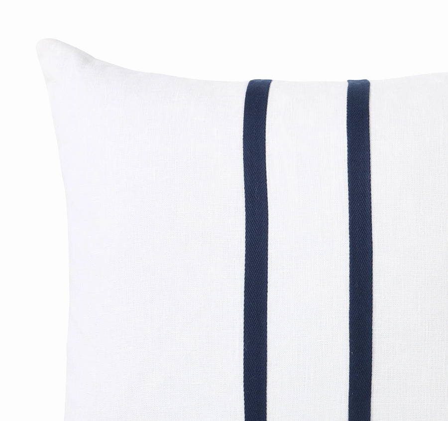 Linen Monaco Riva 50x50cm Filled Cushion Navy