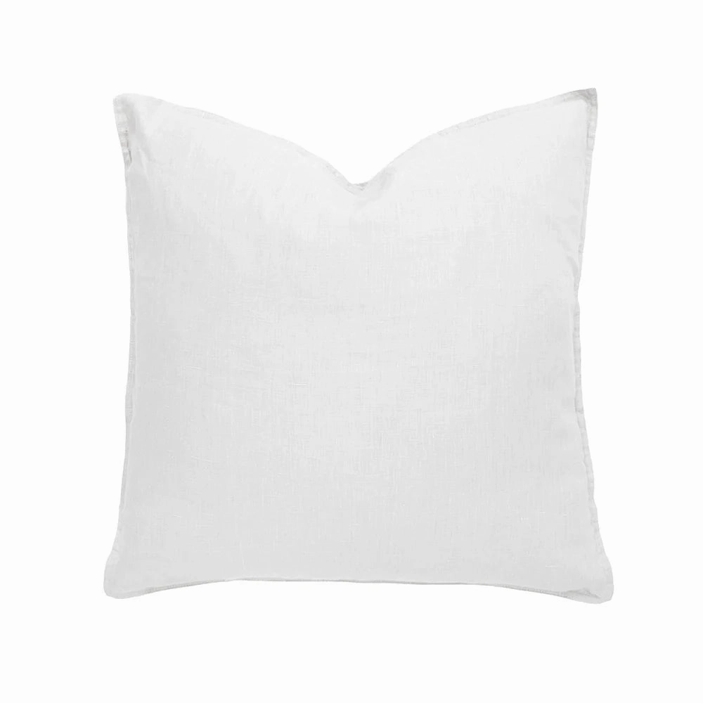 Linen Square Cushion - Ivory by Bambury