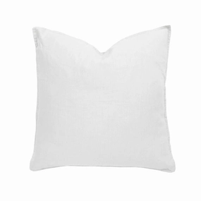 Linen Square Cushion - Ivory by Bambury