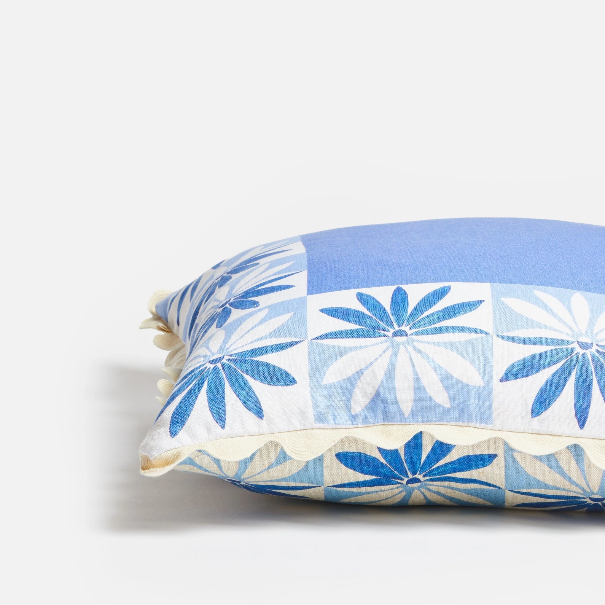 Love-In-A-Mist Linen Cushion