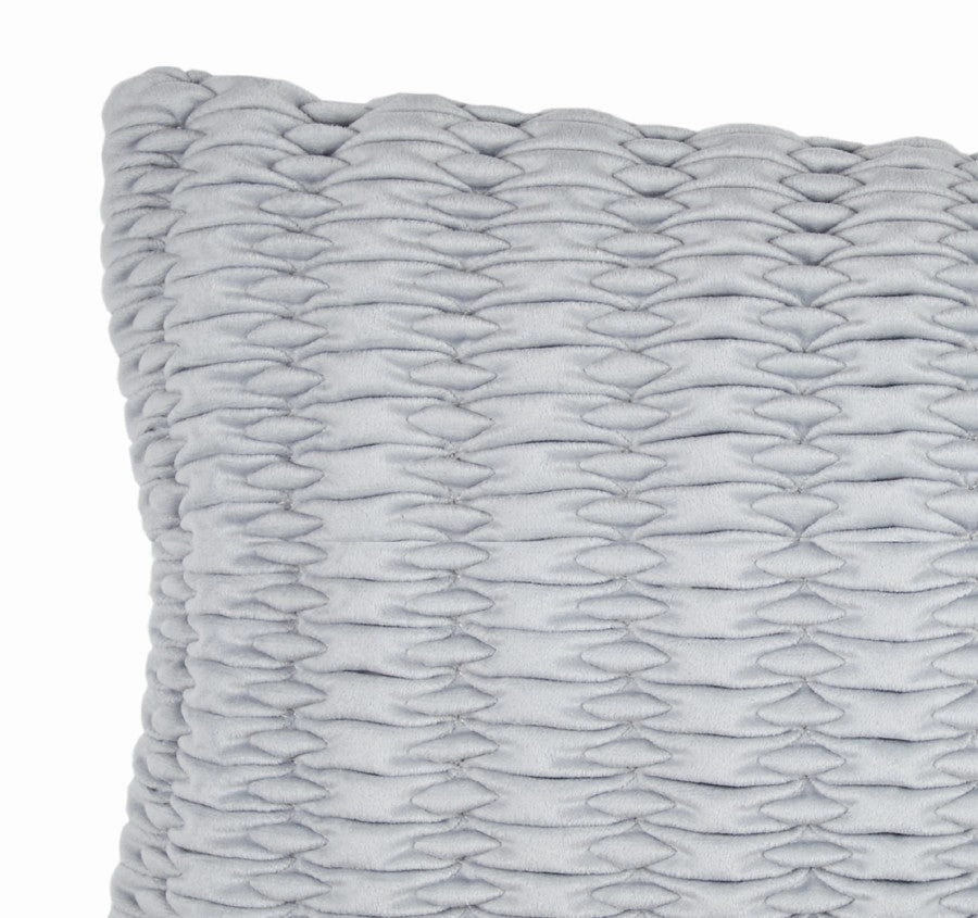 Loxton 30x65cm Filled Cushion Platinum