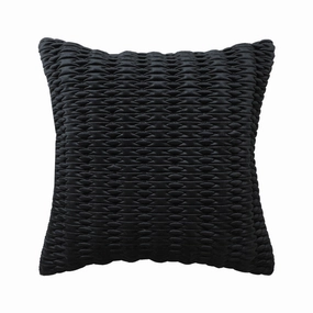 Loxton Black Square Cushion by Private Collection