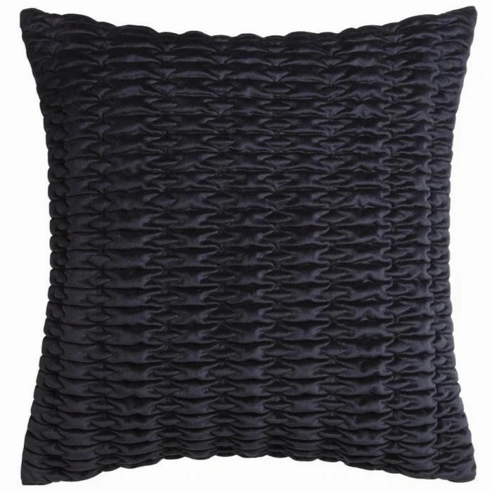 Loxton Navy Square Filled Cushion by Private Collection