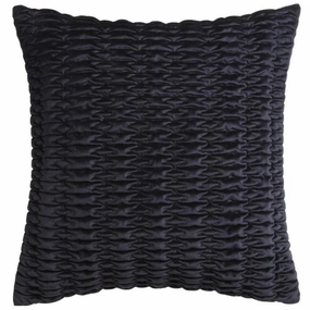 Loxton Navy Square Filled Cushion by Private Collection