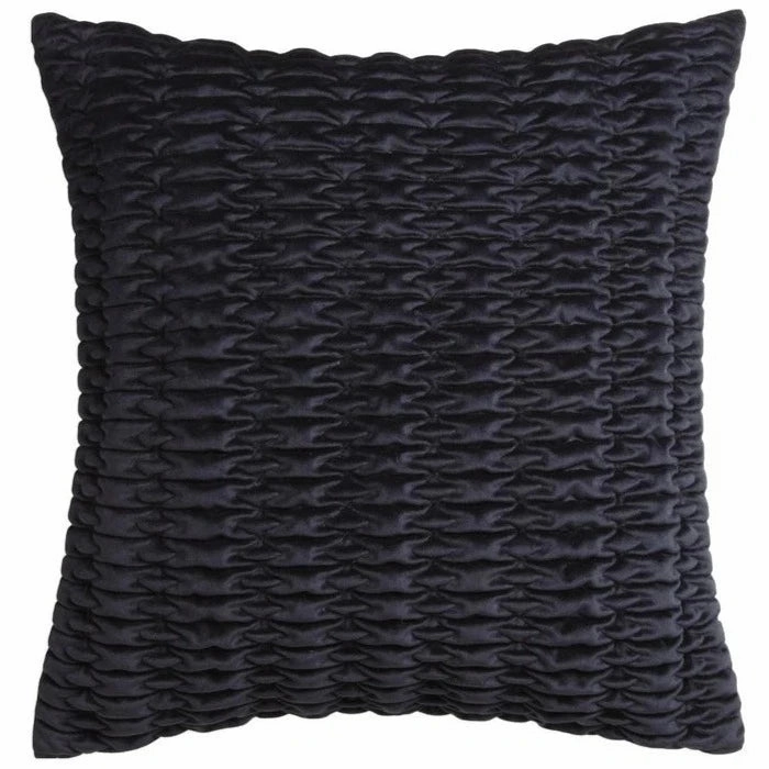 Loxton Navy Square Filled Cushion by Private Collection