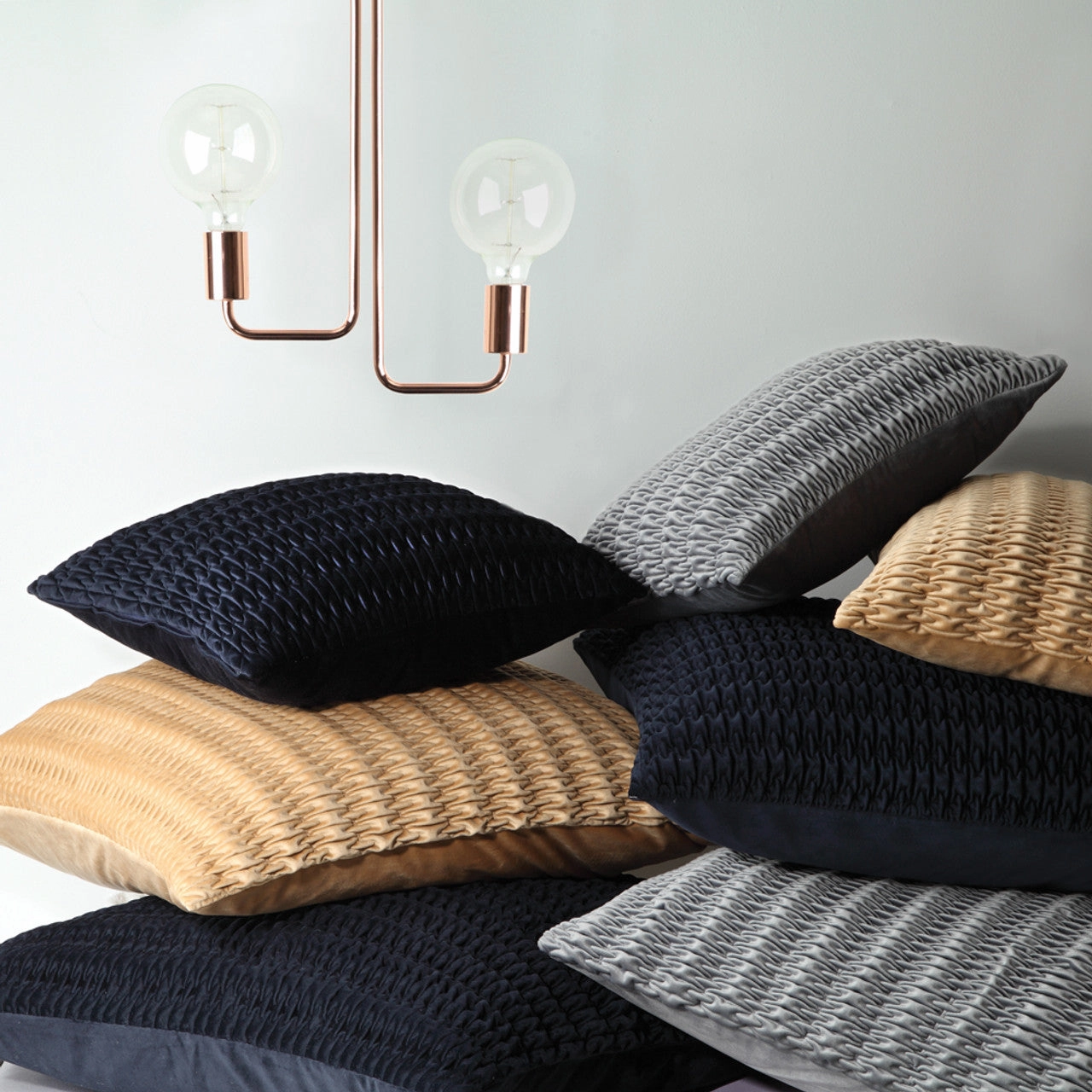 Loxton Platinum Square Cushion by Private Collection