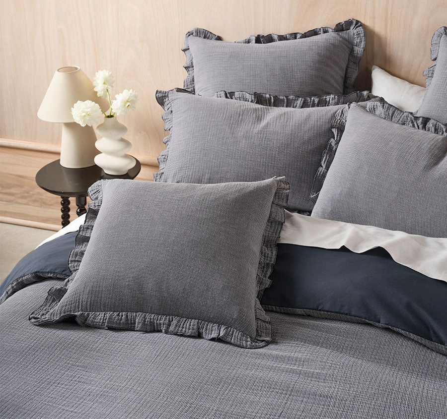 Lucy 48x48cm Filled Cushion Navy