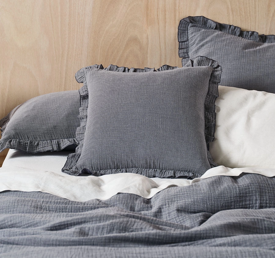 Lucy 48x48cm Filled Cushion Navy