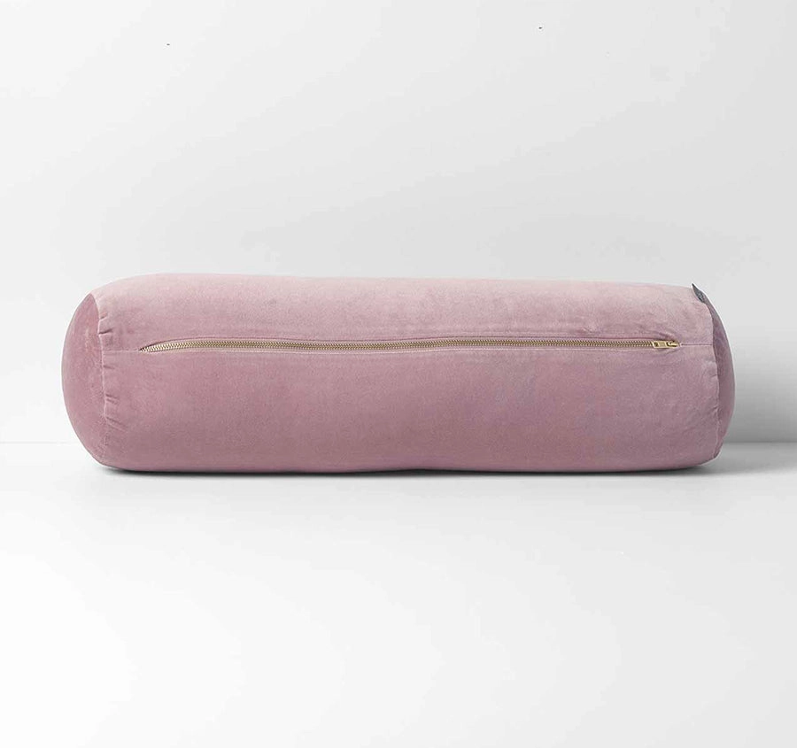 Luxury Velvet 18x60cm Filled Cushion Heather
