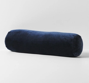 Luxury Velvet 18x60cm Filled Cushion Slate