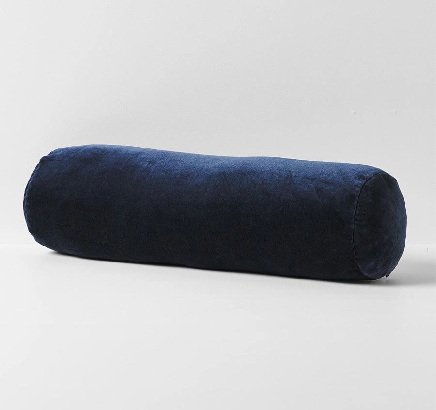 Luxury Velvet 18x60cm Filled Cushion Slate