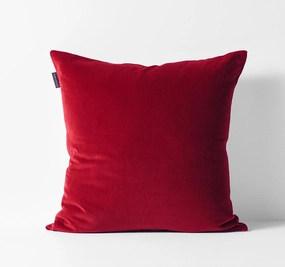 Luxury Velvet 50x50cm Filled Cushion Auburn