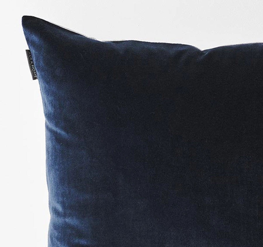 Luxury Velvet 50x50cm Filled Cushion Slate