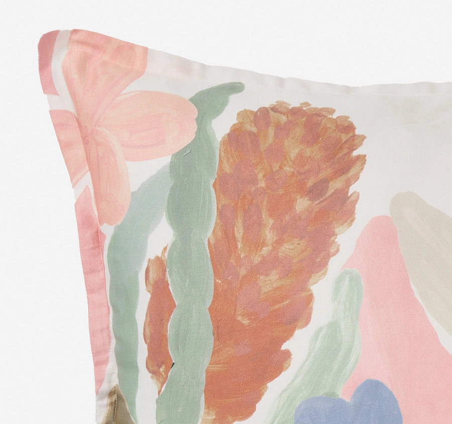 Maeve European Pillowcase Clay