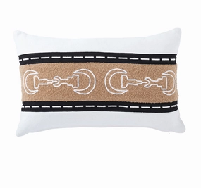 Maison Equine 30x50cm Filled Cushion
