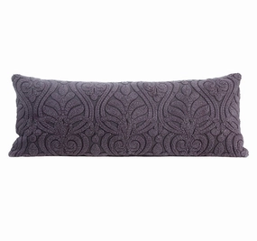 Malta 35x90cm Filled Cushion Plum