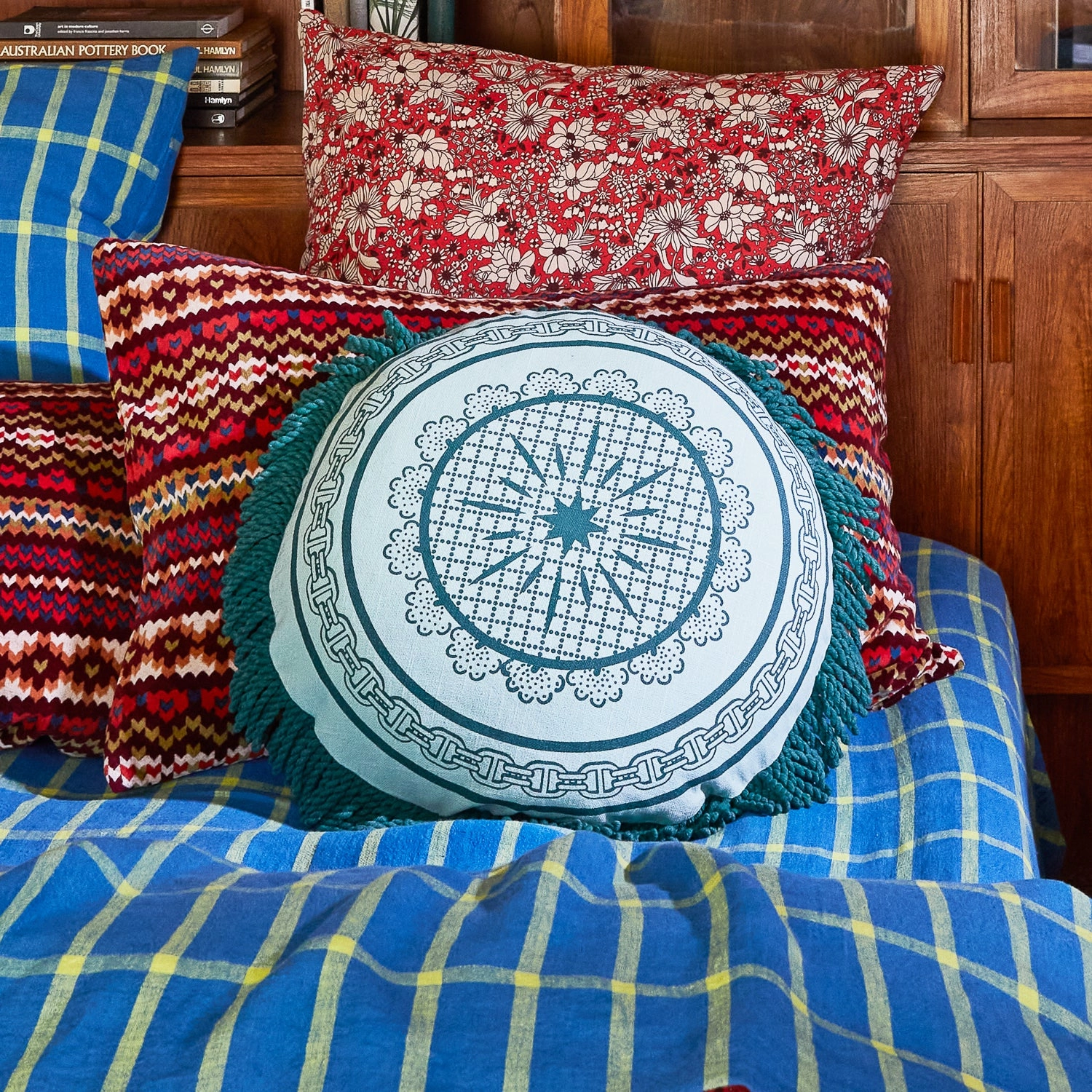 Manville Fringe Cushion
