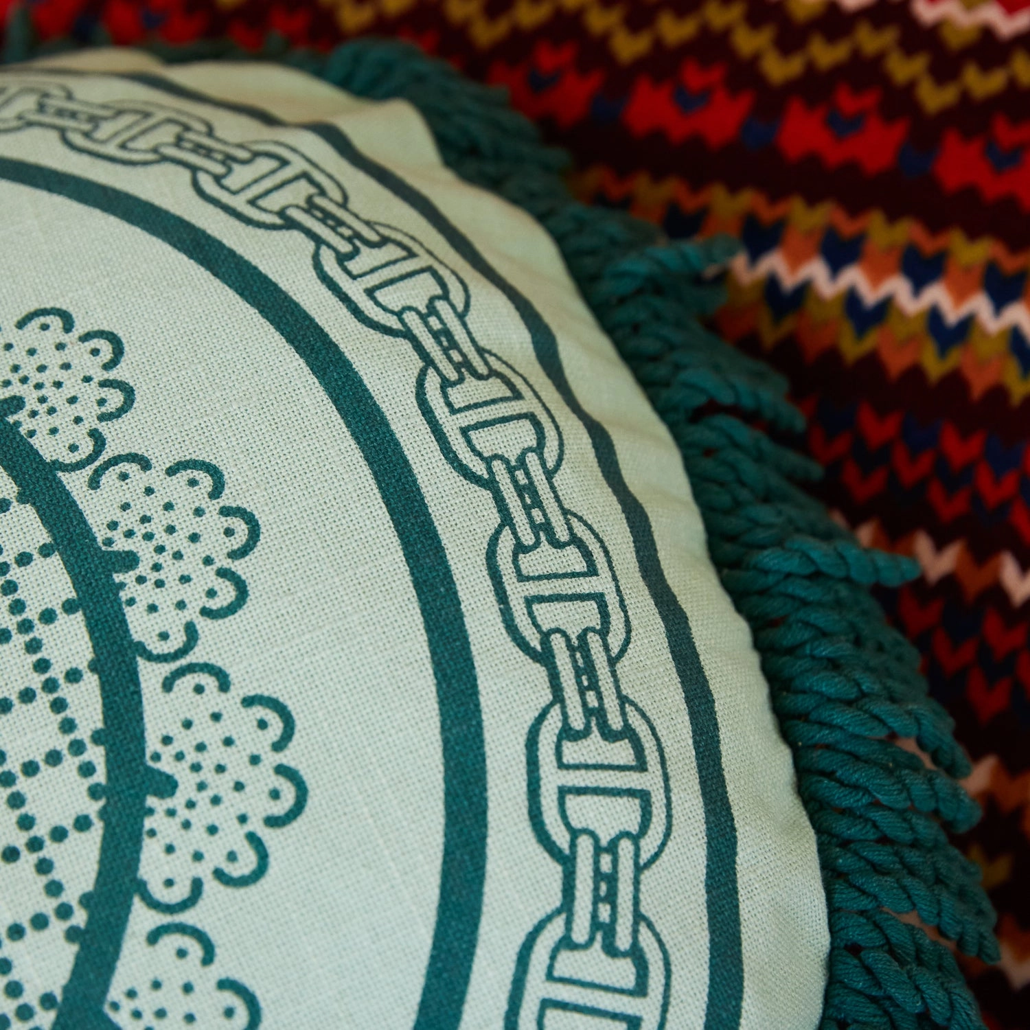 Manville Fringe Cushion