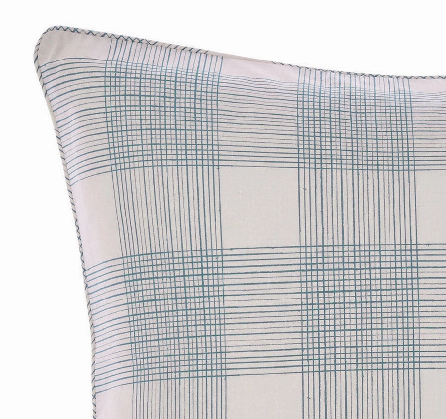 Marais European Pillowcase Blue