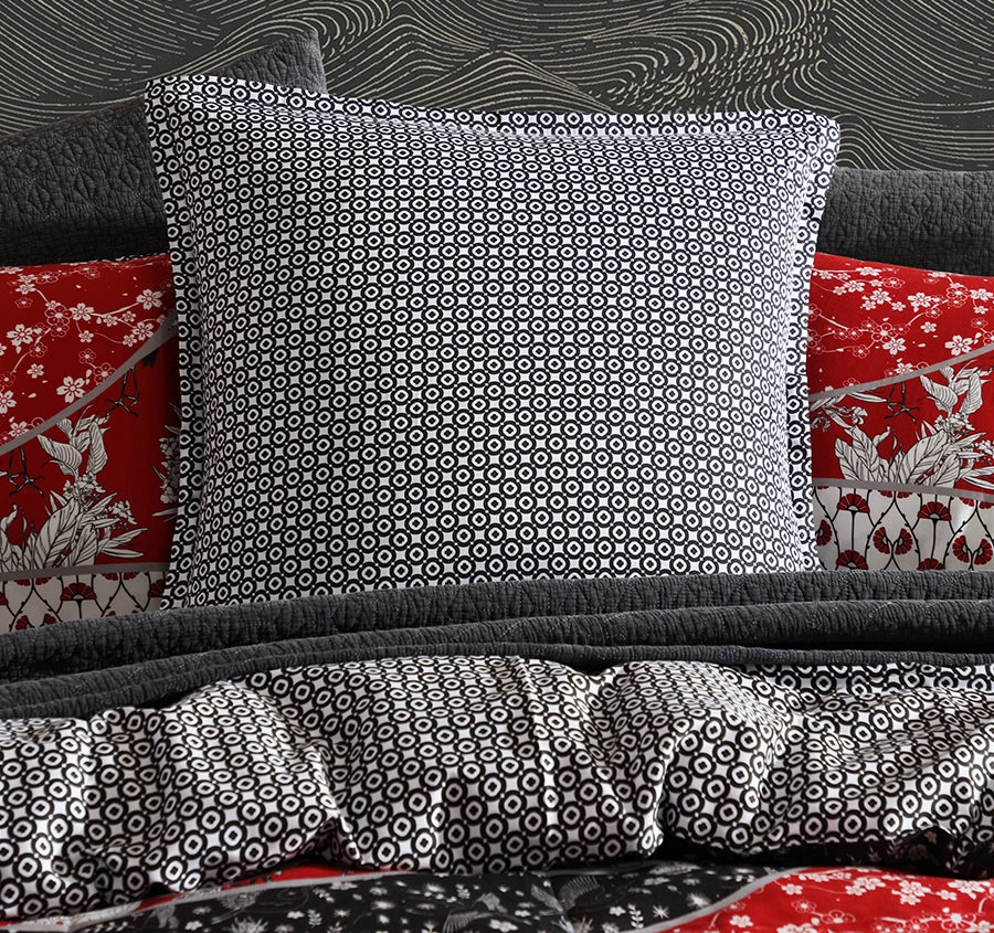 Maru European Pillowcase Red