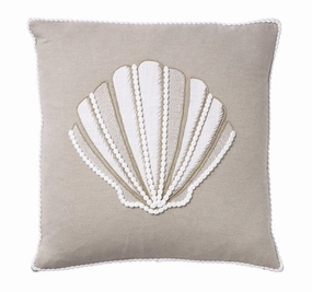 Mauritius Shell 50x50cm Filled Cushion Sand
