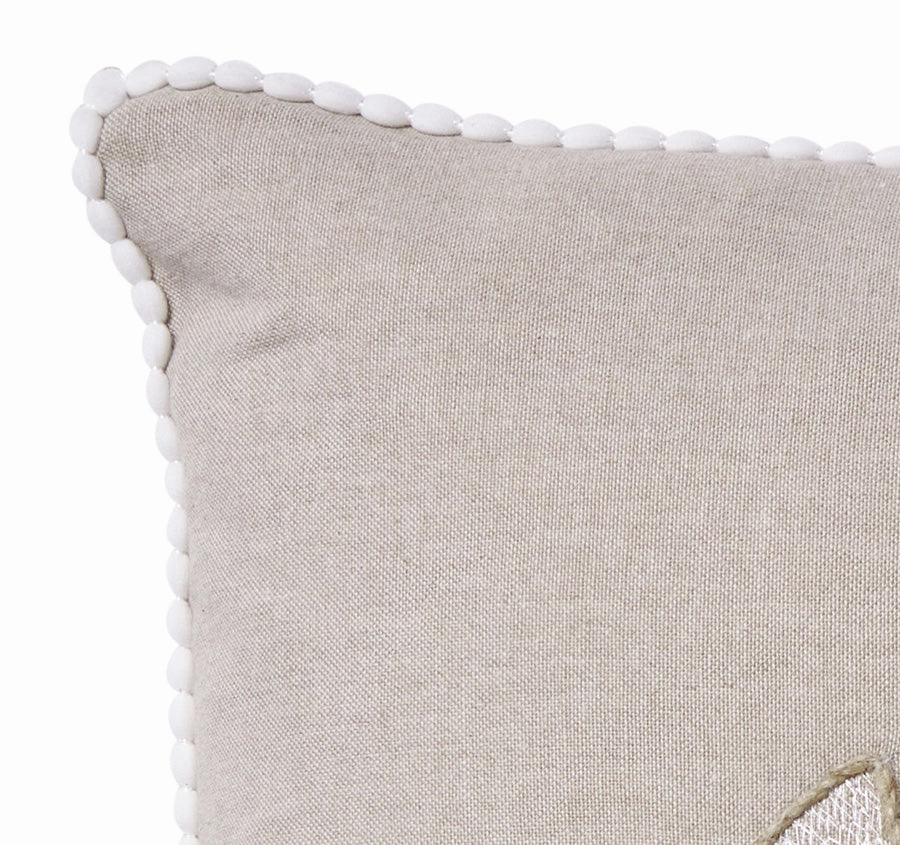 Mauritius Shell 50x50cm Filled Cushion Sand