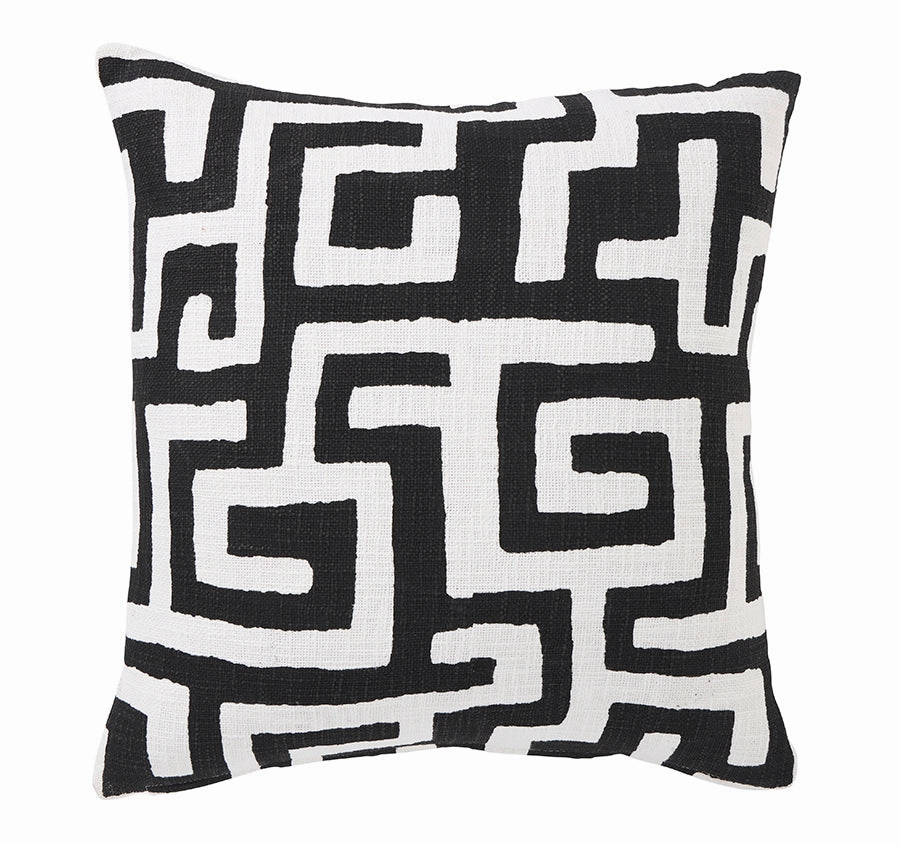 Maya 50x50cm Filled Cushion Black