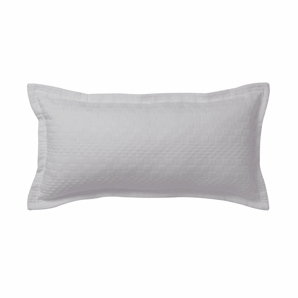 Menzies White Long Cushion 30 x 60 cm by Private Collection