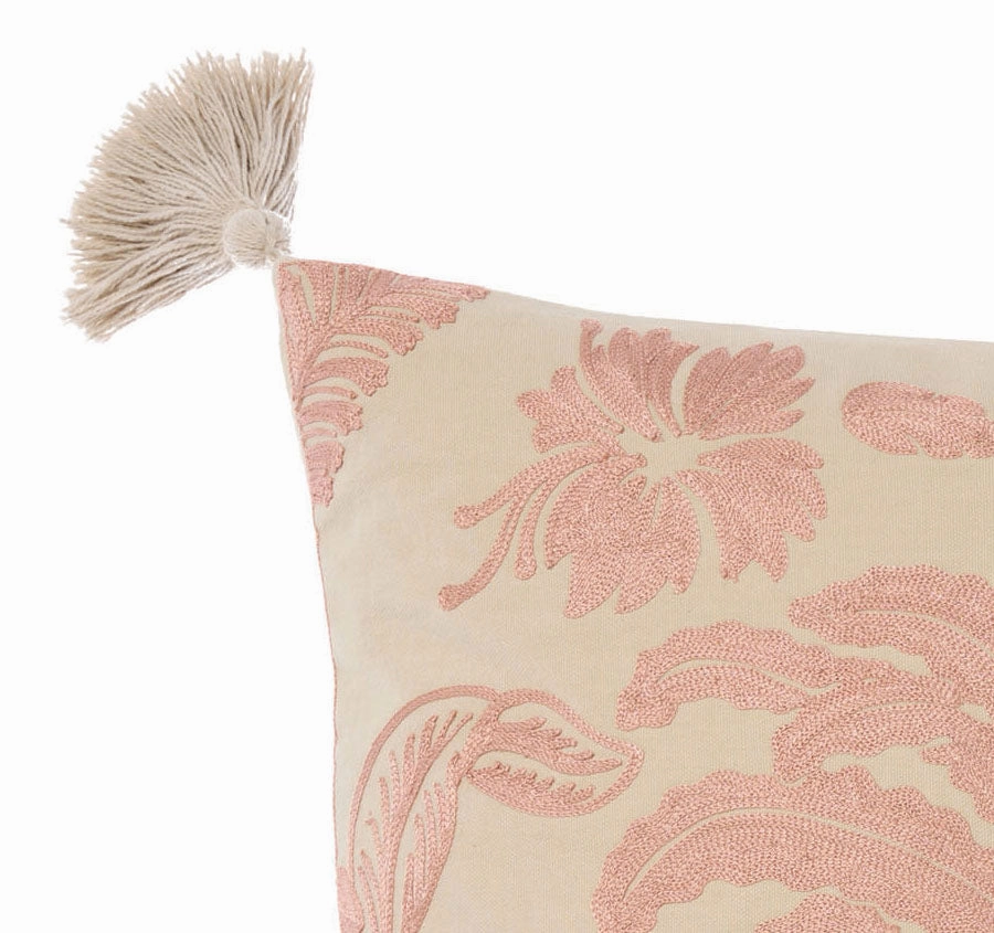 Messina 45x45cm Filled Cushion Pink Clay