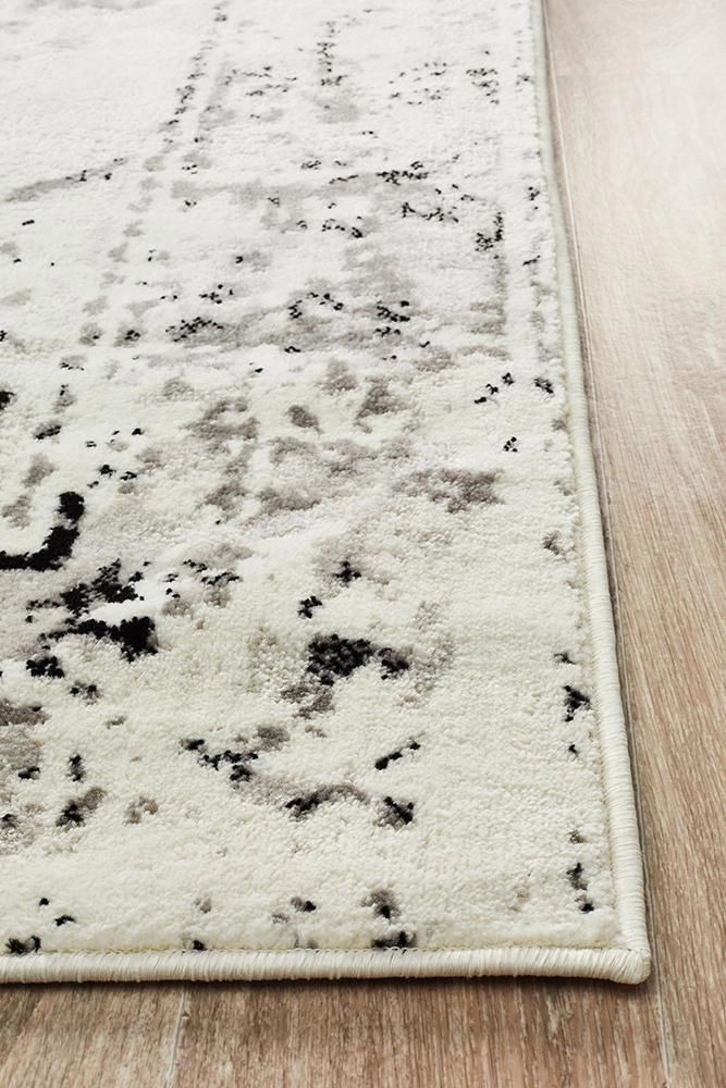 Metro 602 Rug (Black White) by Rug Culture