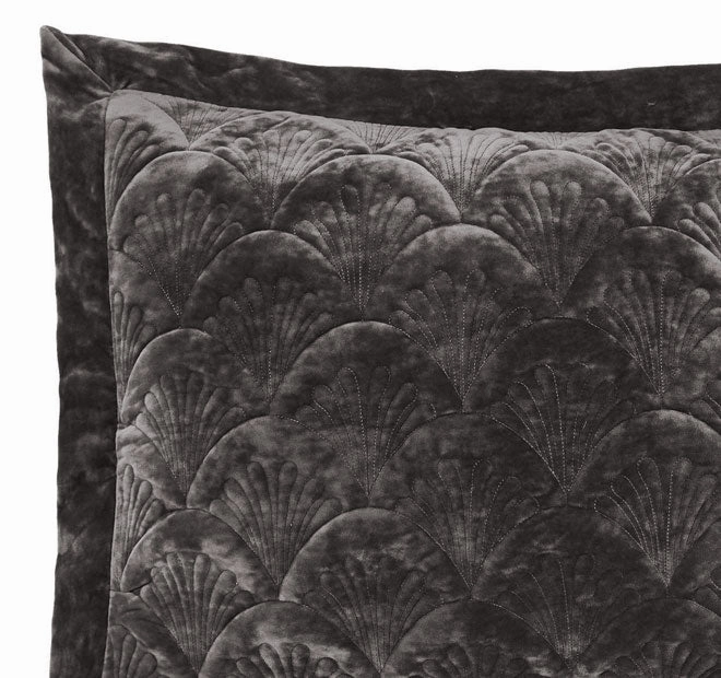 Meyer Standard Pillowsham Pair Charcoal