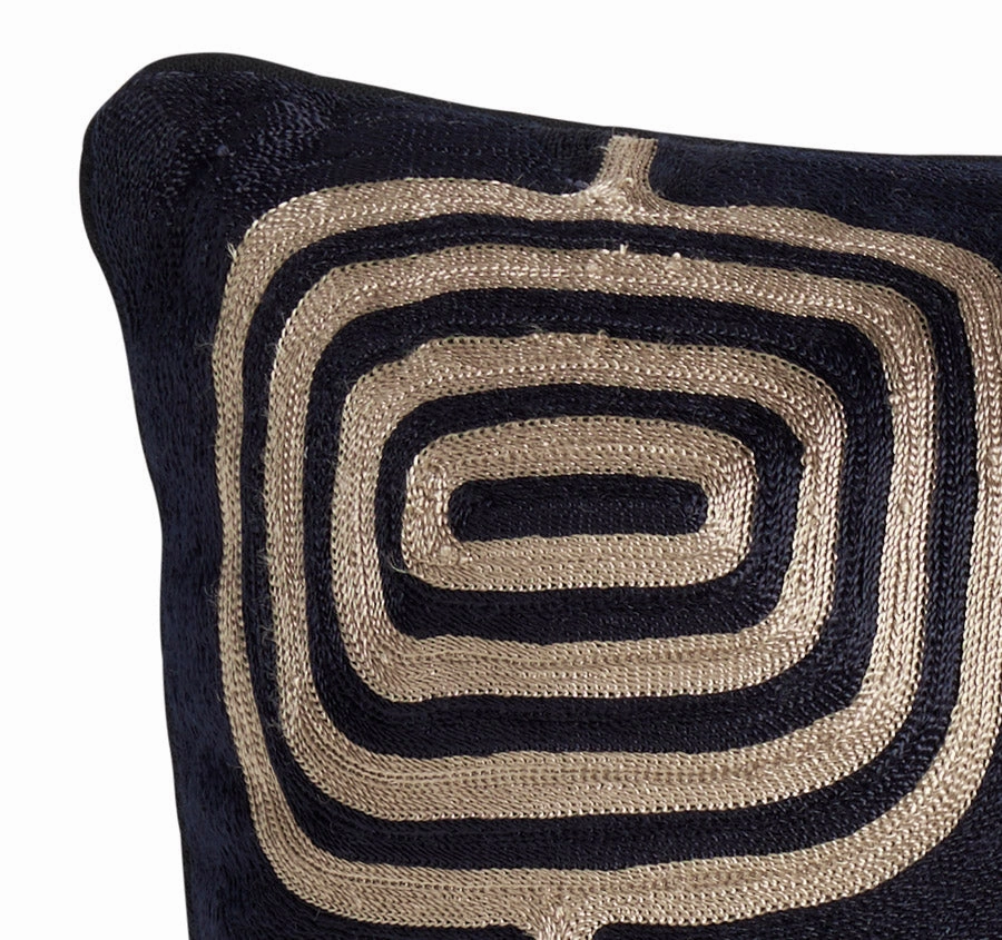 Midnight Mirage 50x50cm Filled Cushion Navy