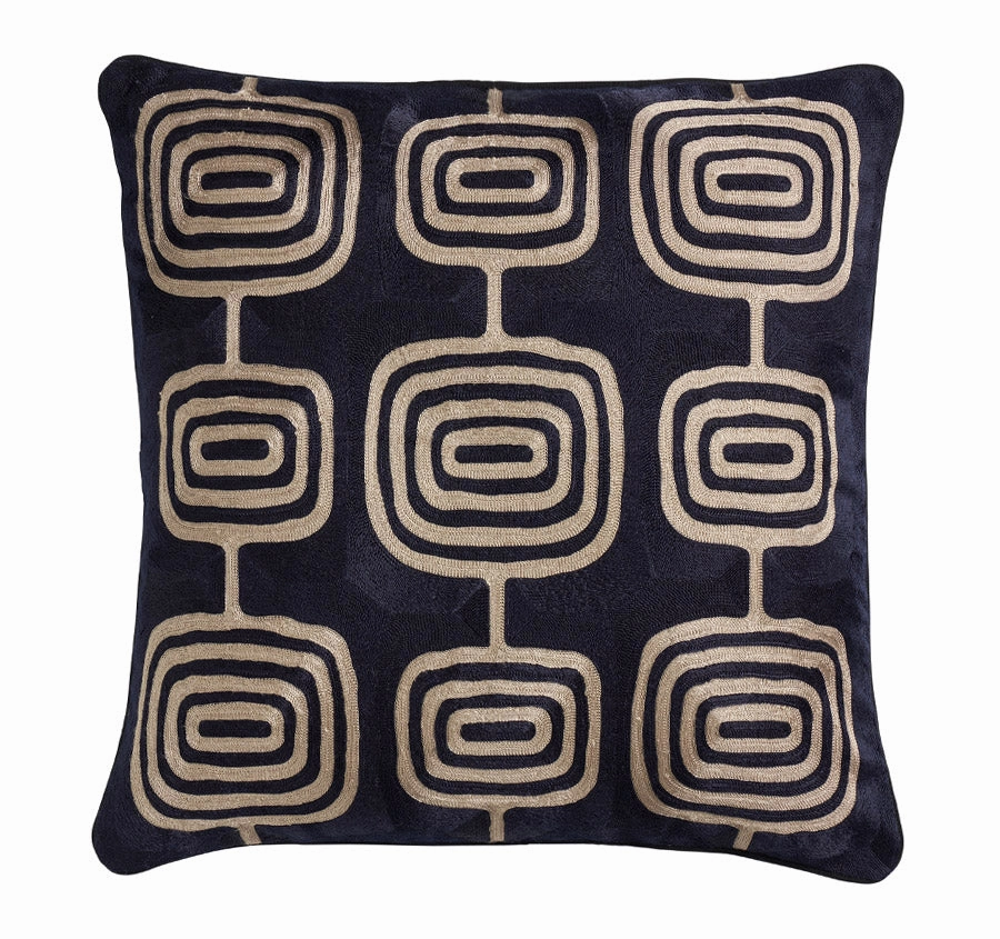 Midnight Mirage 50x50cm Filled Cushion Navy
