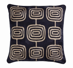 Midnight Mirage 50x50cm Filled Cushion Navy