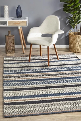 Miller 732 Rug (Denim) by Rug Culture