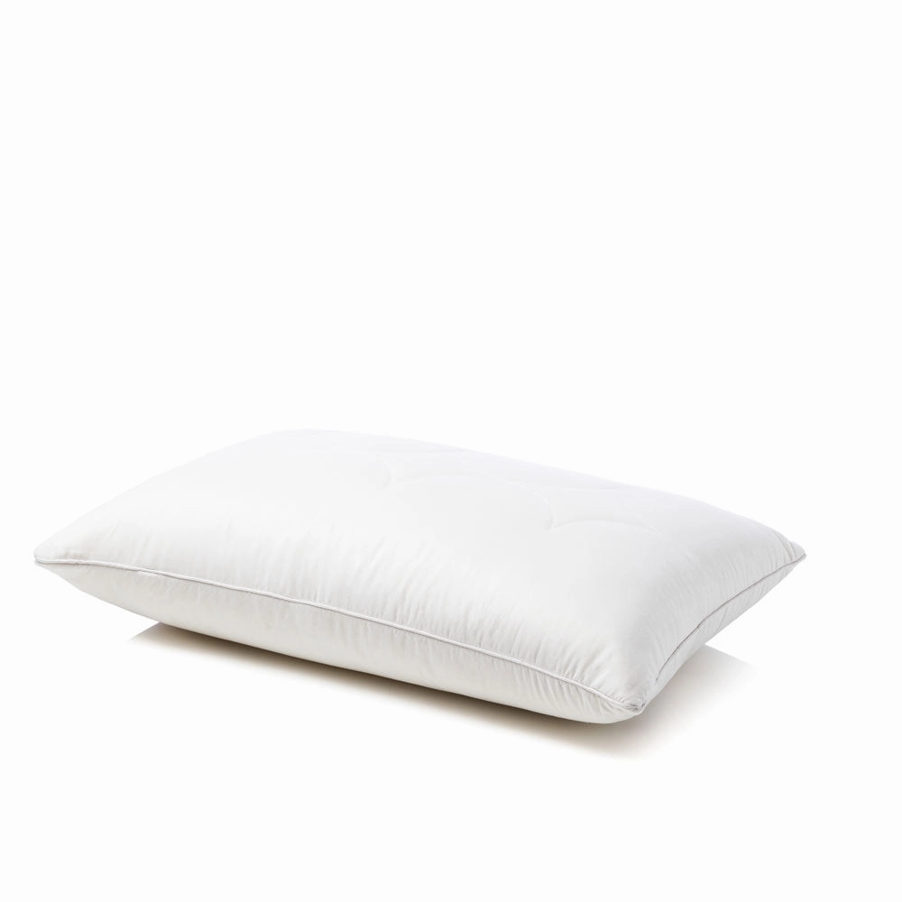 MiniJumbuk Breathe Wool Cotton Quilted Pillow MEDIUM Profile