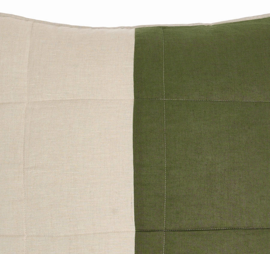 Nimes Patchwork European Pillowcase Rose