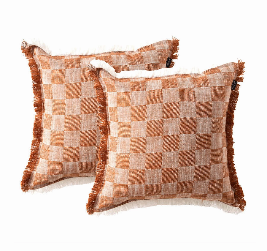 Noah 50x50cm Filled Cushion Terracotta