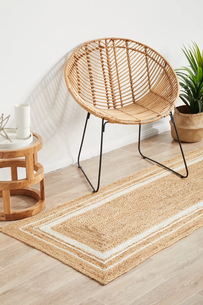 Noosa 111 Runner Rug (Natural) by Rug Culture