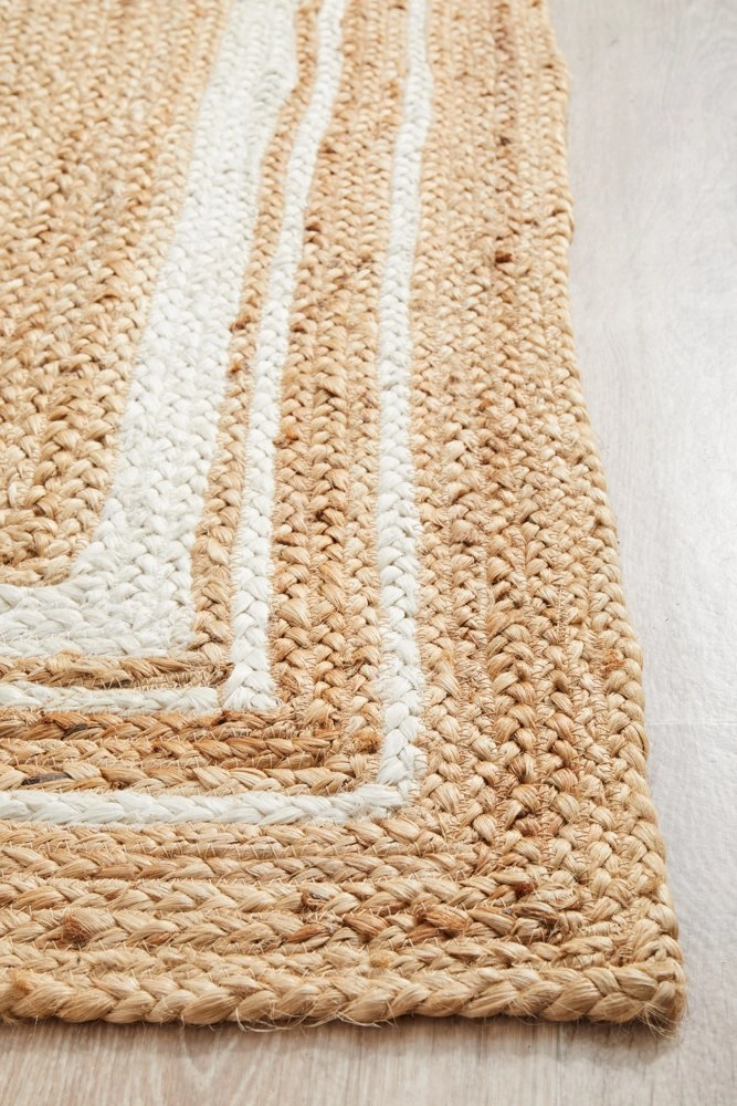 Noosa 111 Runner Rug (Natural) by Rug Culture