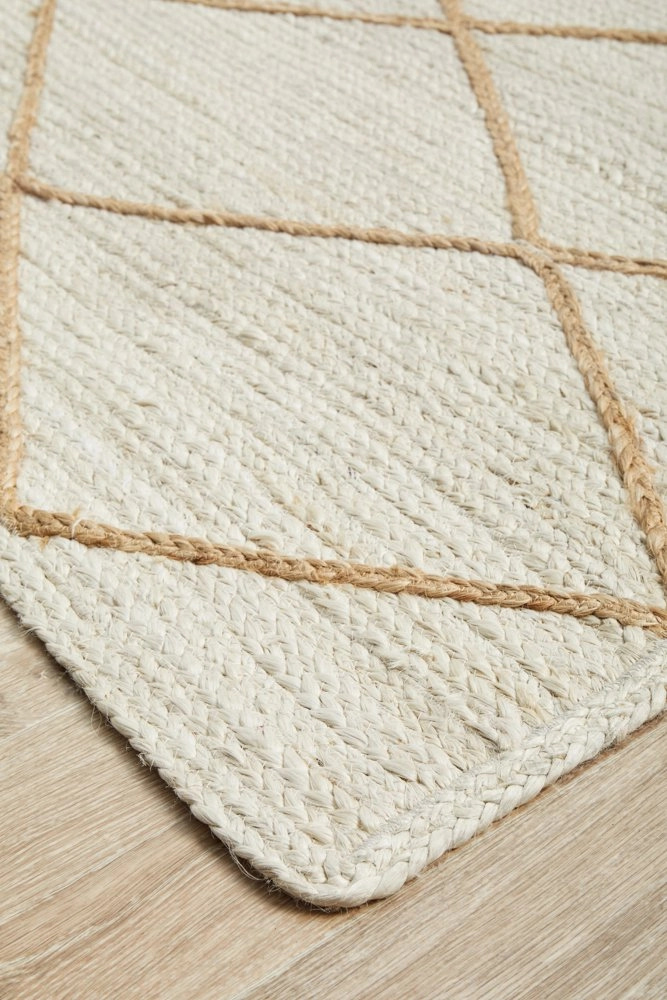 Noosa 222 Rug (White) by Rug Culture