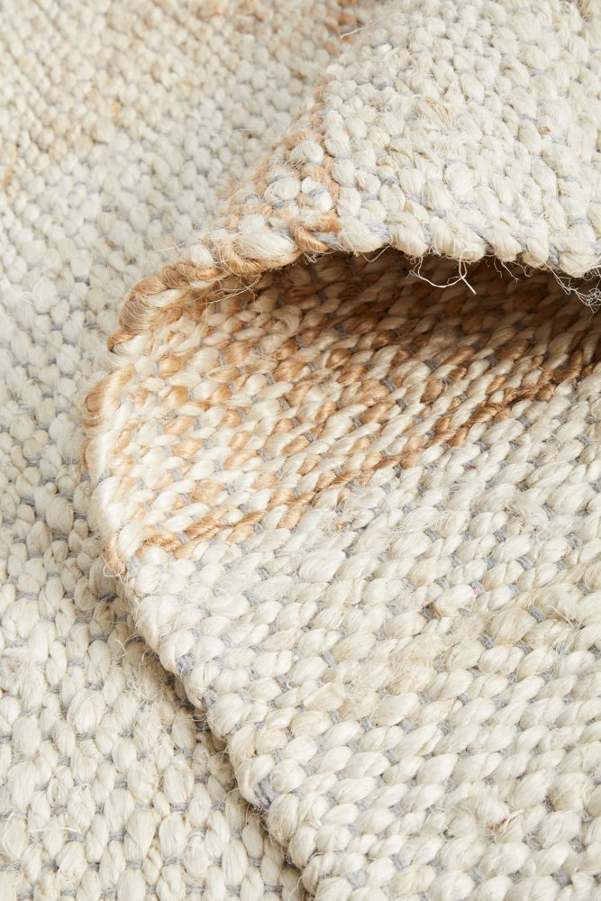 Noosa 555 Runner Rug (Natural White) by Rug Culture