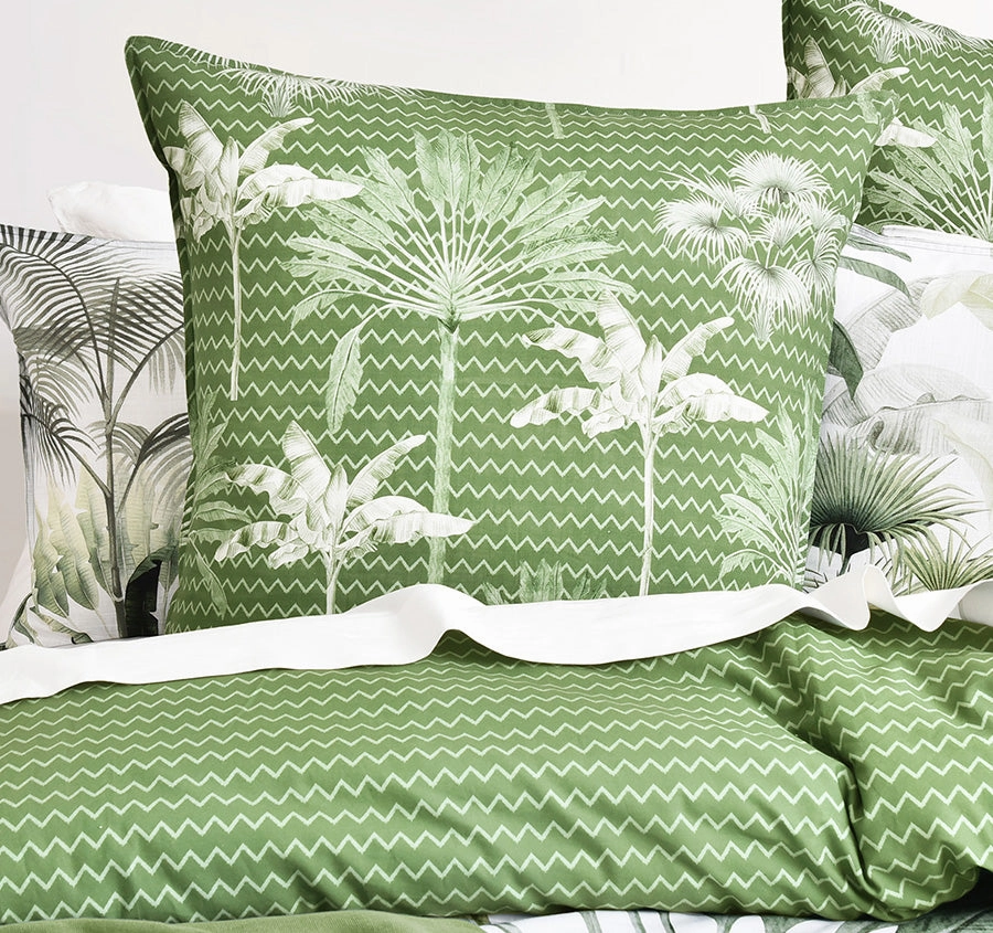 Noosa Palm European Pillowcase
