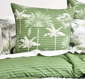 Noosa Palm European Pillowcase