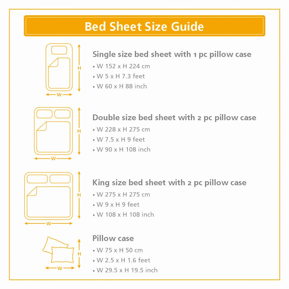 Nouveau Tradition Lawn Rerun Neutral Bed Sheet with Pillow Case