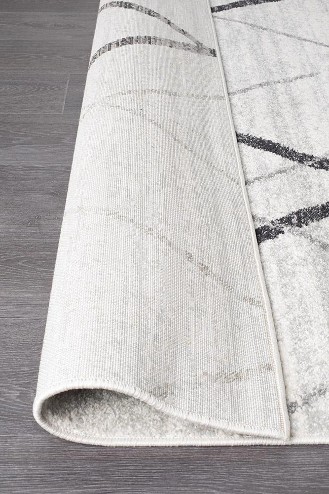 Oasis 452 Runner Rug (Grey) by Rug Culture