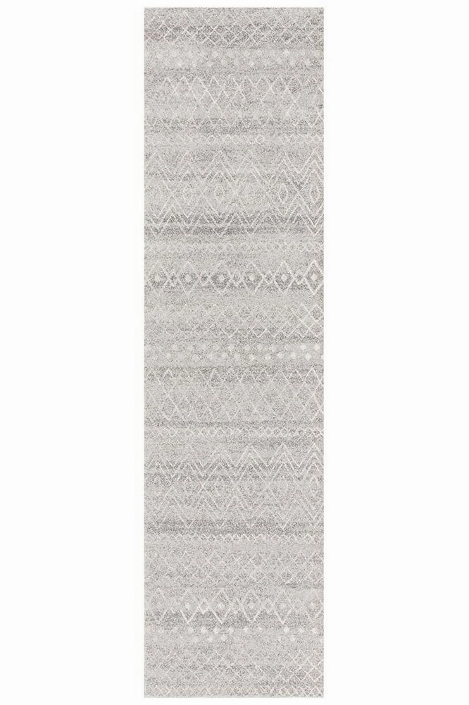 Oasis 453 Runner Rug (Grey) by Rug Culture