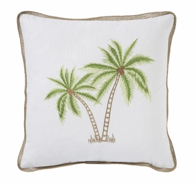Palmy Isle 50x50cm Filled Cushion Green