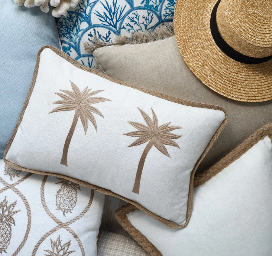 Palmy Tropics 30x50cm Filled Cushion