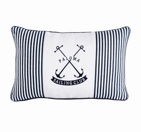Paloma Sailing Club 30x50cm Cushion Navy